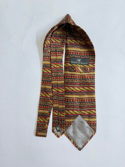 Daniel da fasson Vintage silk tie