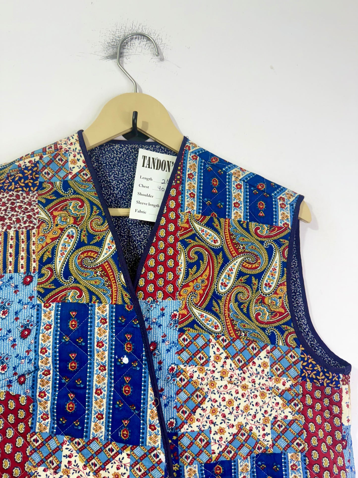 Quilted Vintage Vest