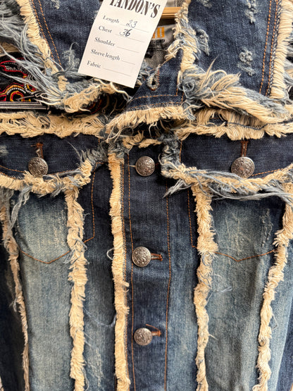 Ride With Pride Denim vest