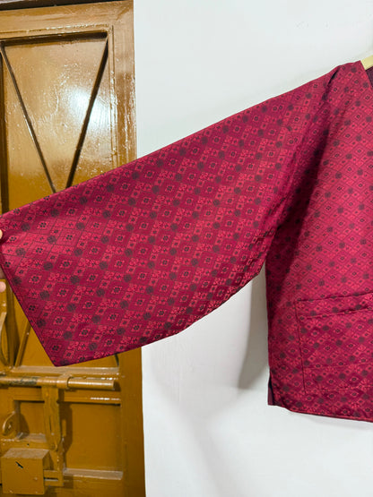Reversible Hanbok vintage Jacket
