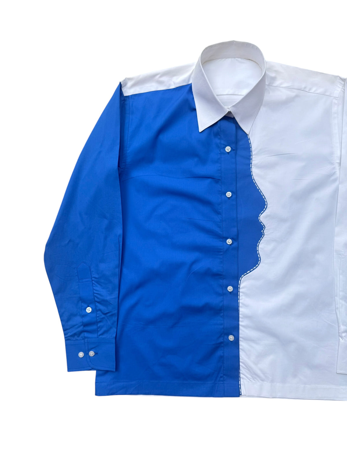 Blue Mirage 100% Cotton Shirt