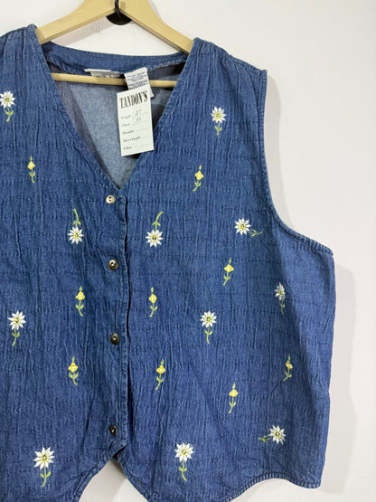 Denim vest