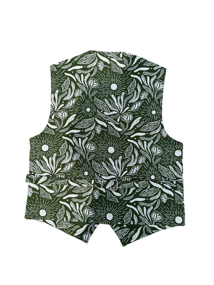 Moss Garden vest 100% Cotton