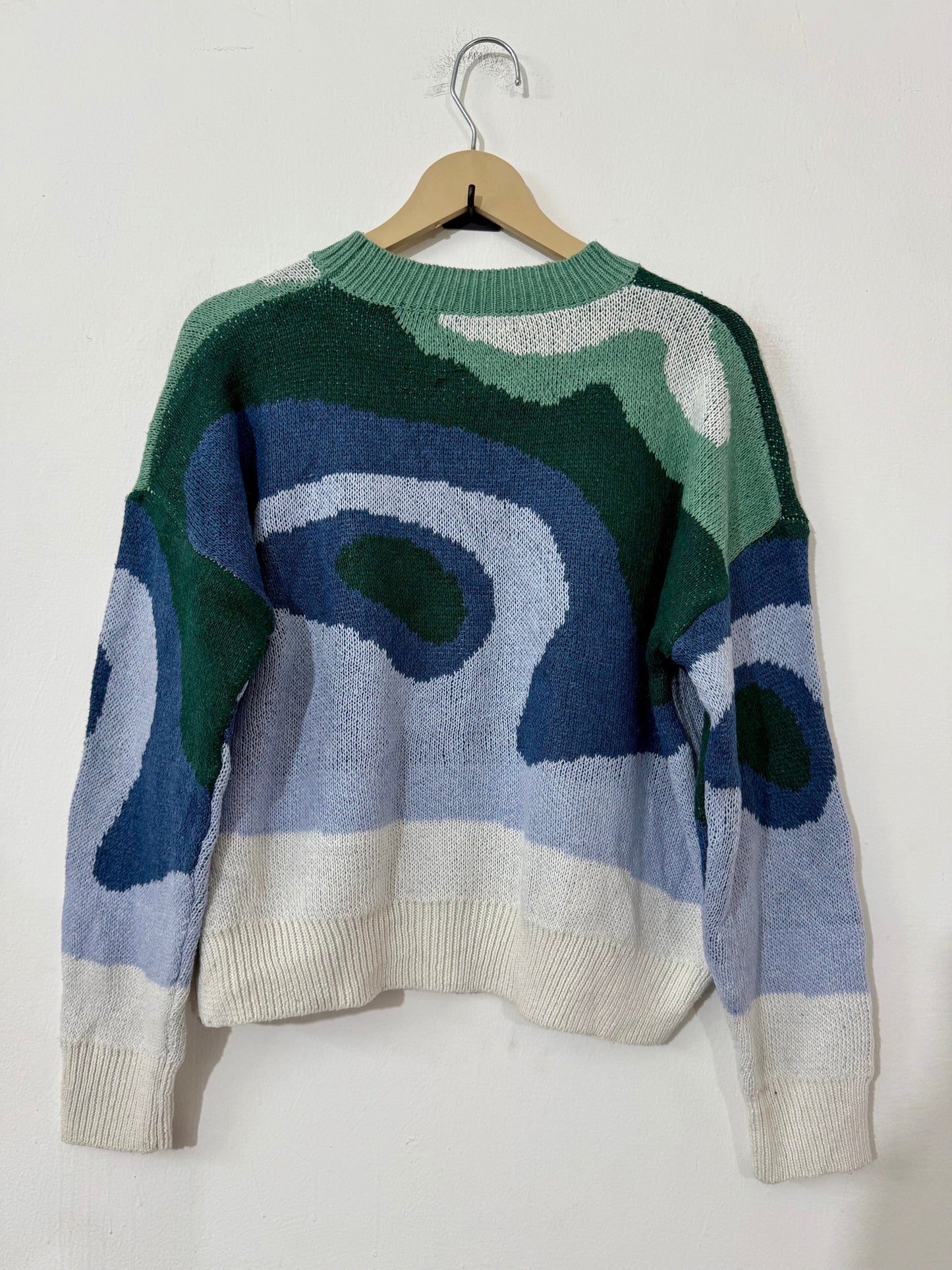Wavy Woolen Sweater