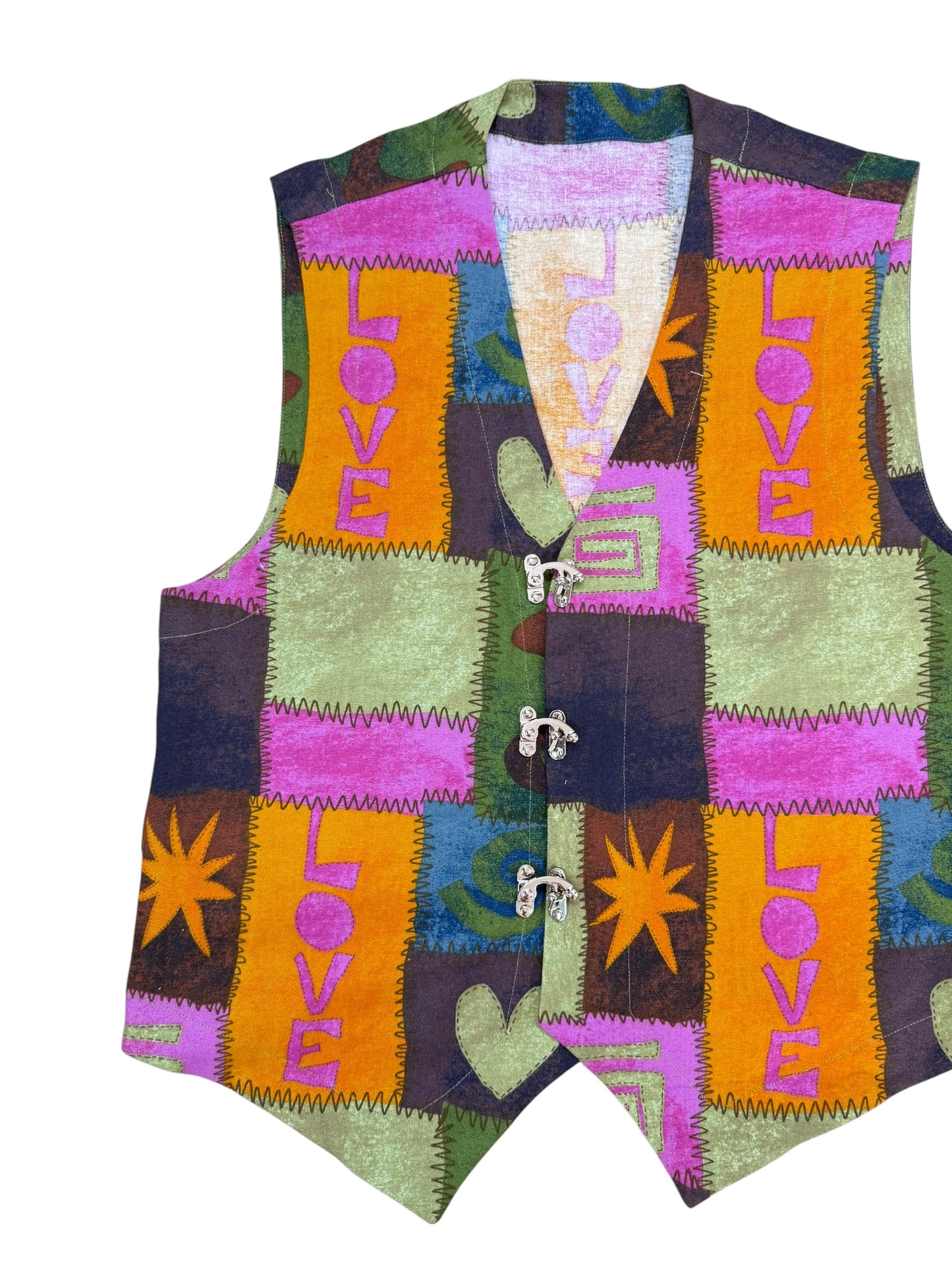 The Summer of Love vest 100% Cotton