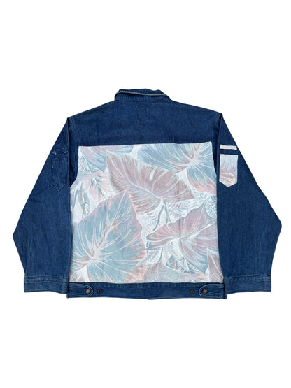 Upcycled Tapestry Denim Jacket