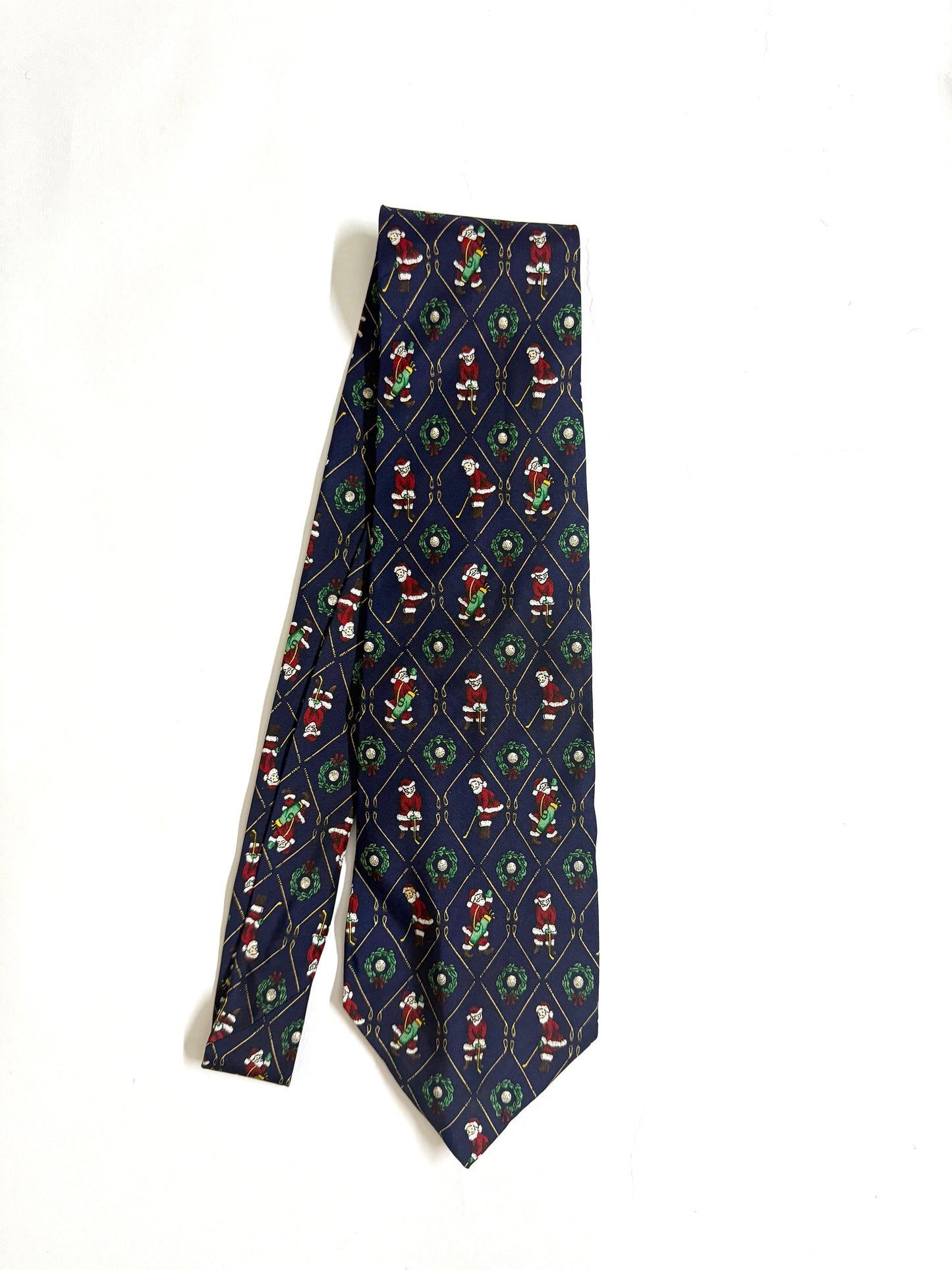 Claybrooke Christmas Vintage Silk Tie