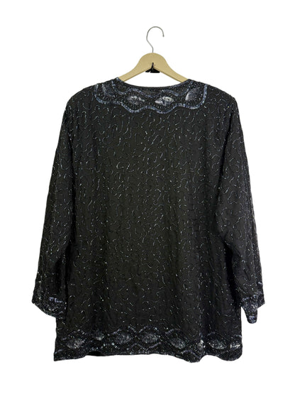 Net embroidered Vintage Jacket
