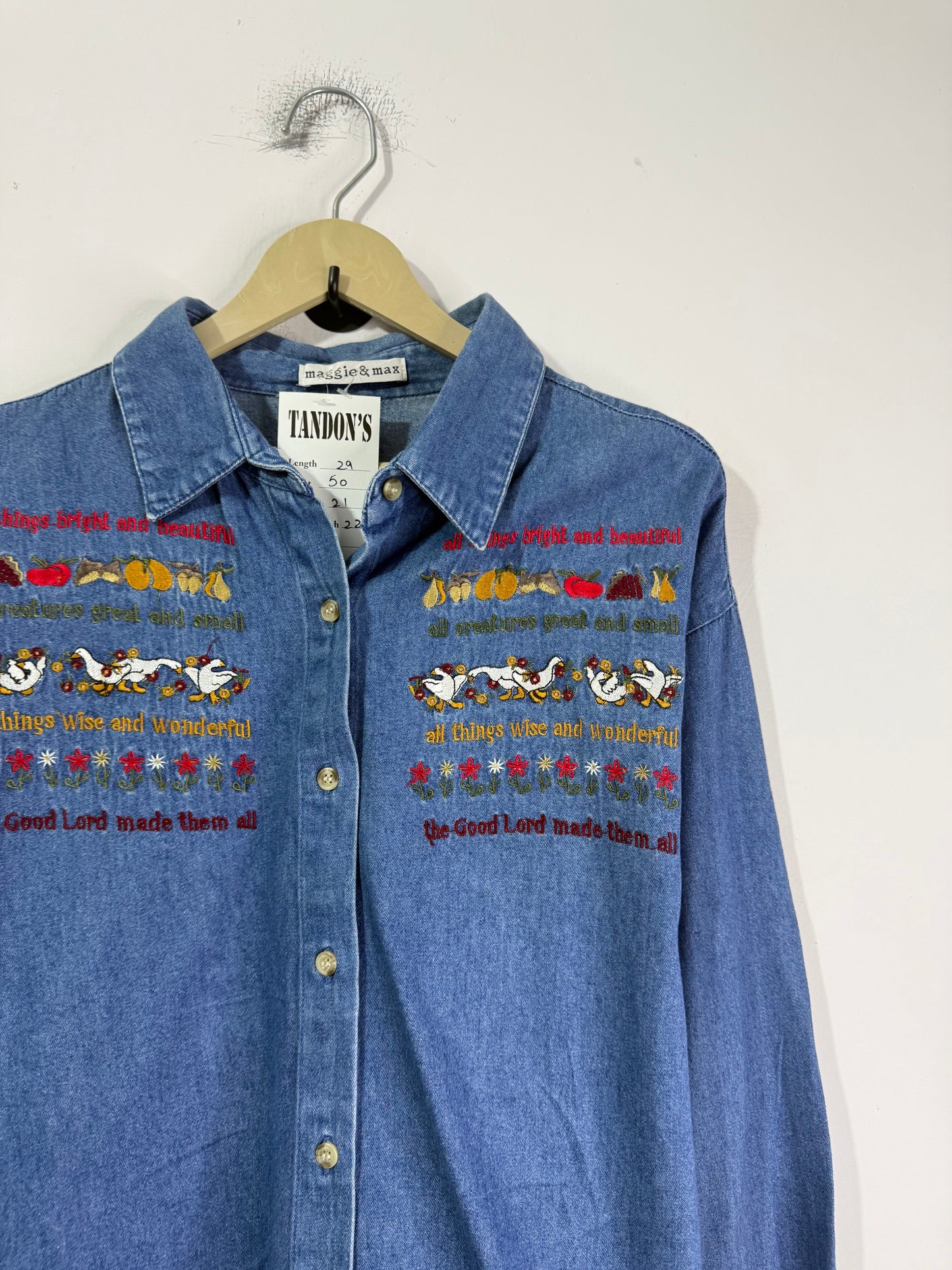 Maggie & Max  Denim Shirt