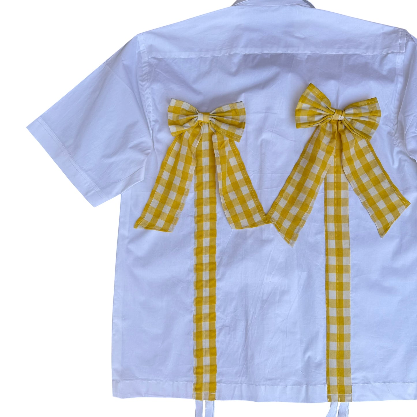 Yellow Bow 100% Women’s Cotton Shirt