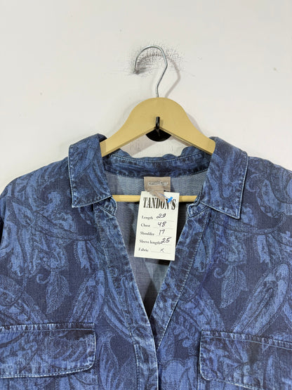 Silver Threads Denim Shirt