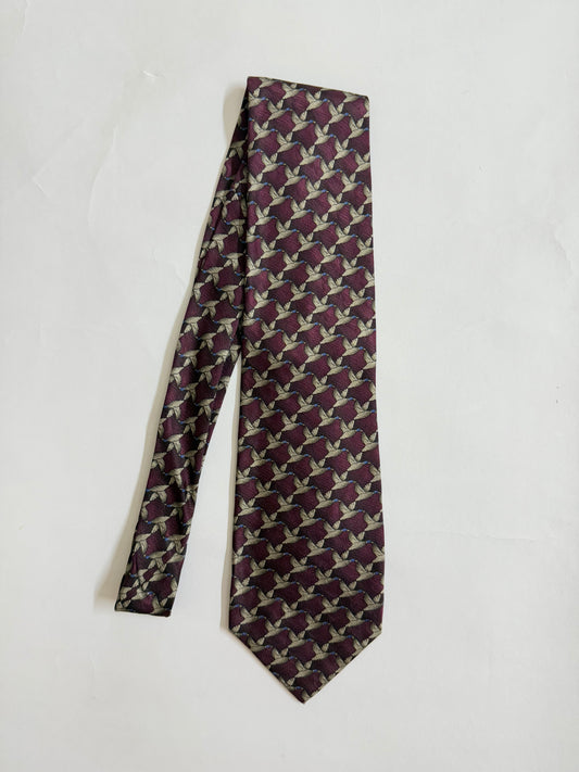 Vintage silk tie