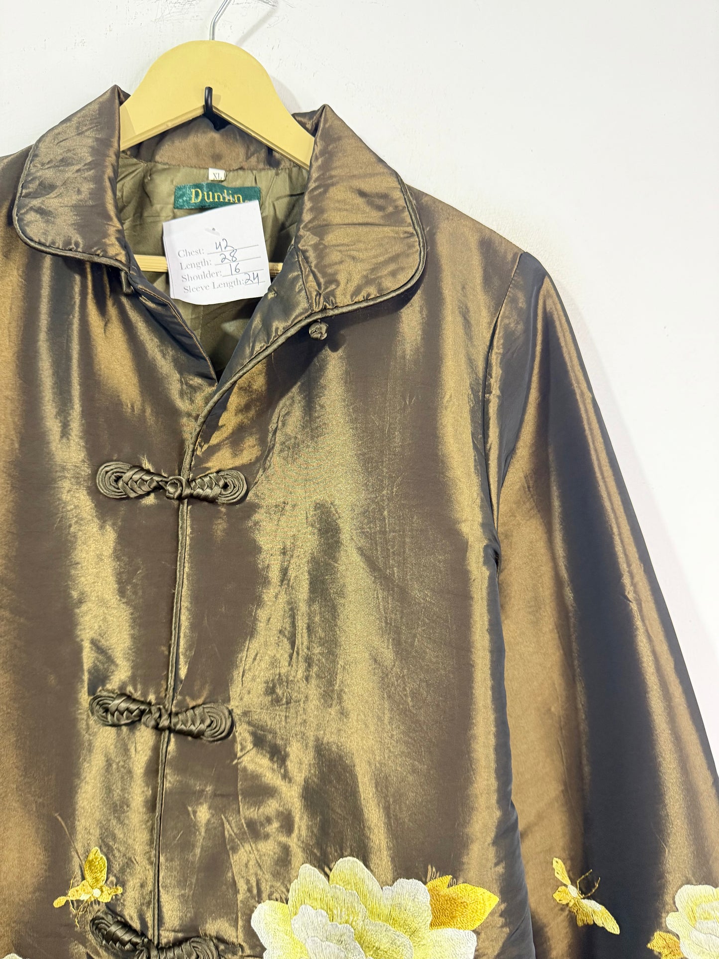 DUNLIN Hanbok Silk Vintage Jacket