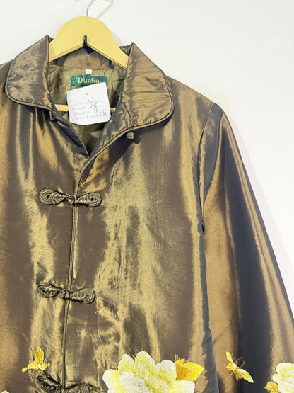 DUNLIN Hanbok Silk Vintage Jacket