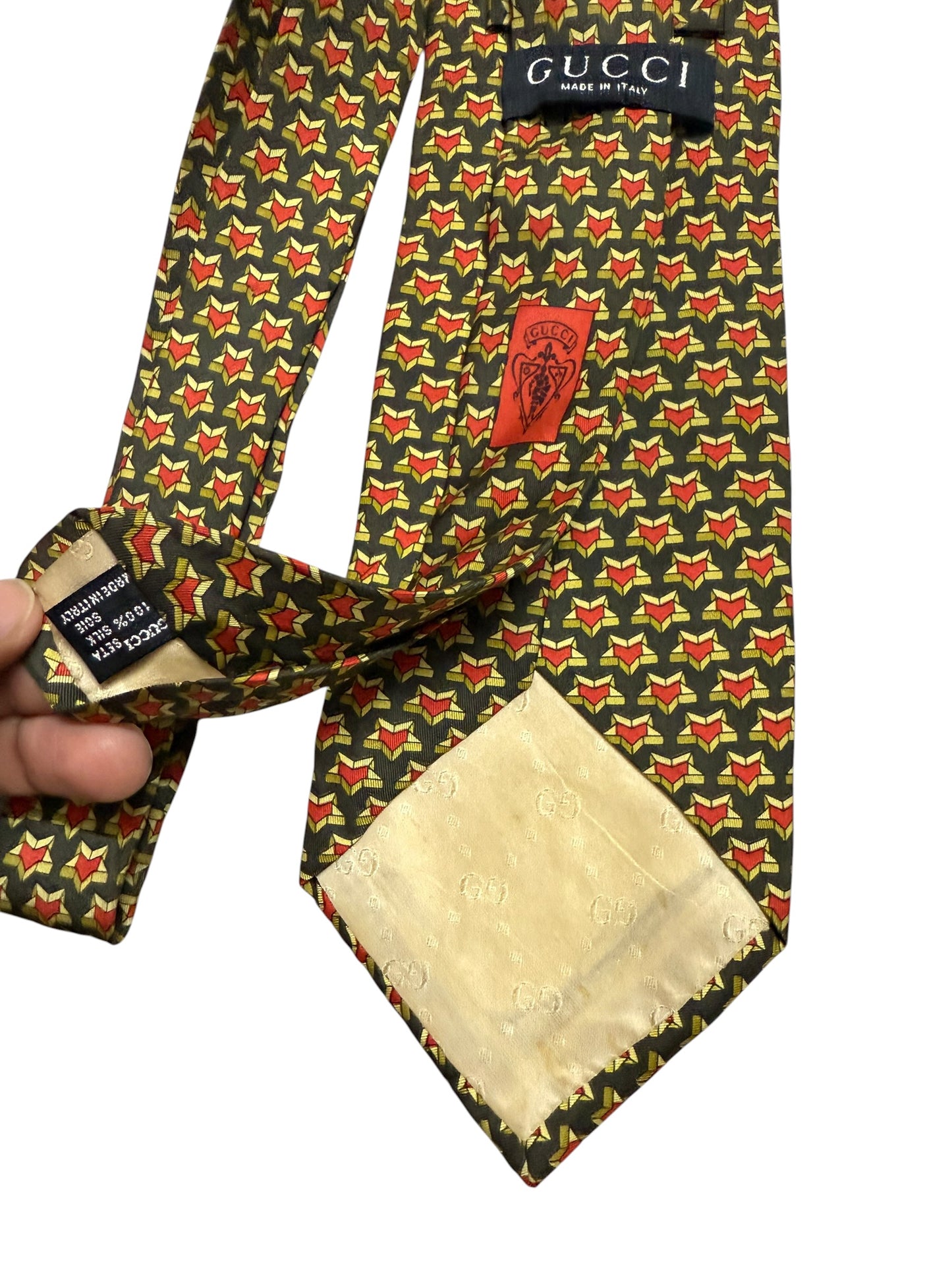 Gucci  Vintage Silk Tie