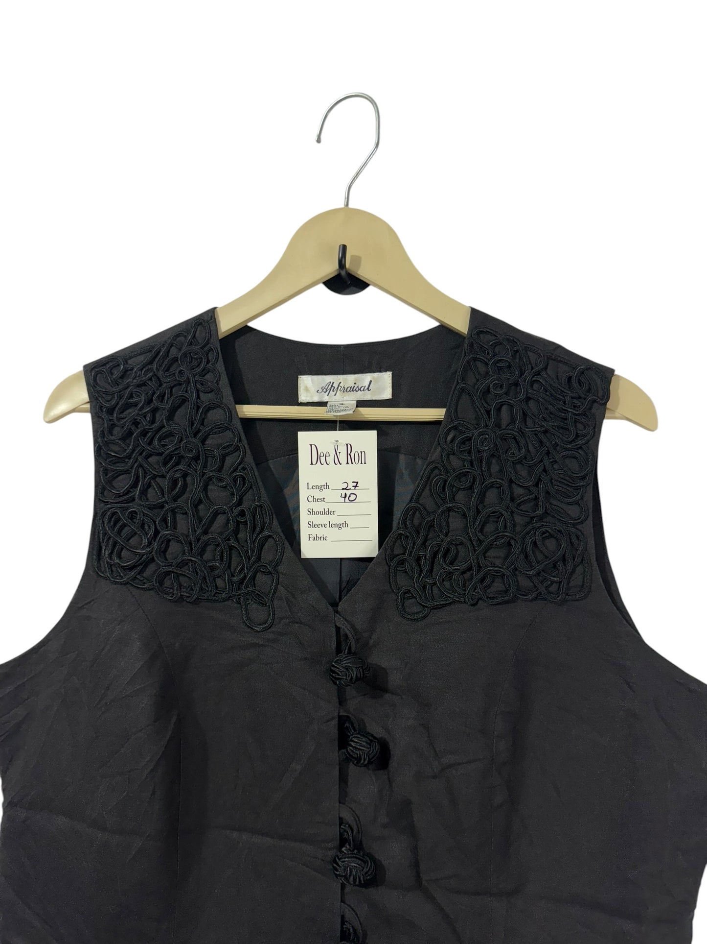 Appraisal Vintage Vest