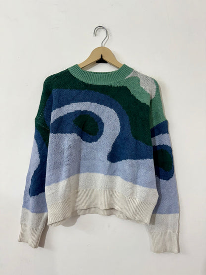 Wavy Woolen Sweater
