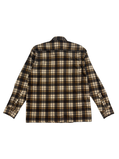 Cheongsam Brown 100% Cotton Shirt