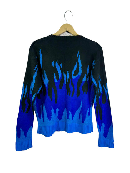 Blue Fire Sweater