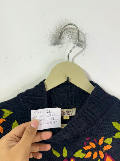 Floral Sweater