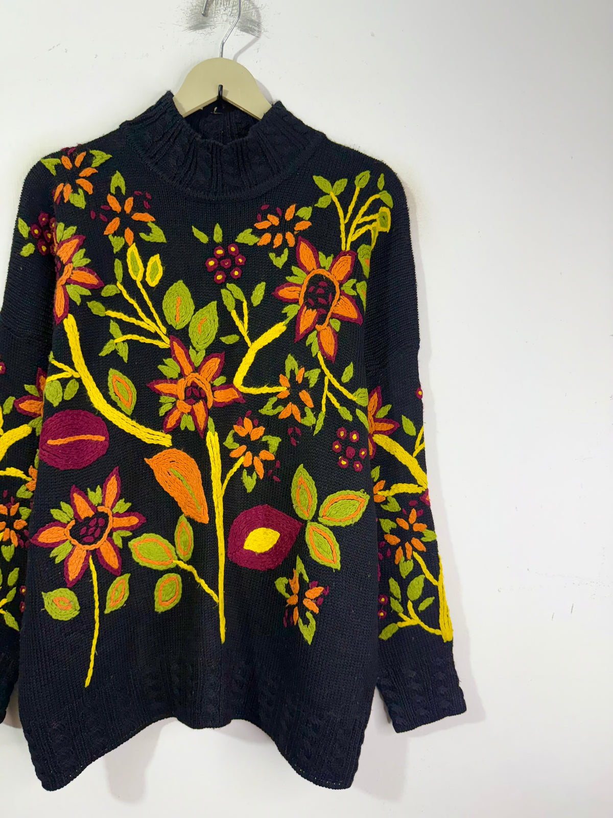 Floral Sweater
