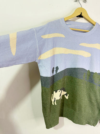Cow Sweater