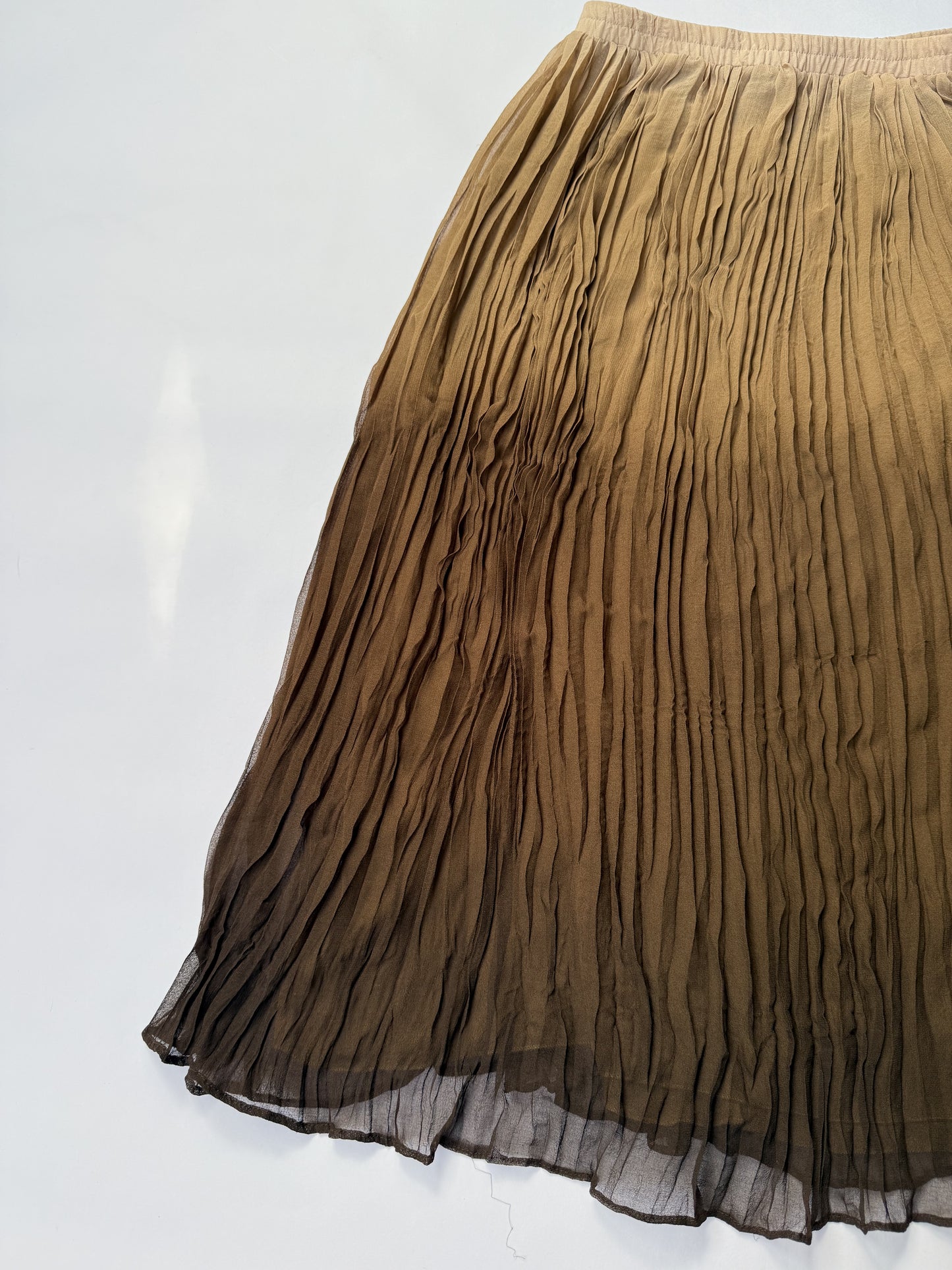 A' Line Plated skirt