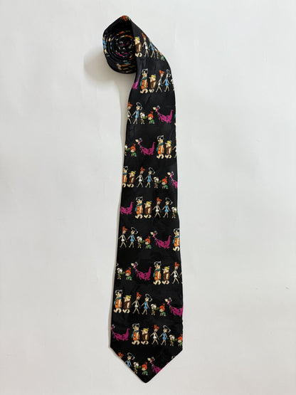 Hanna Barbera vintage silk tie
