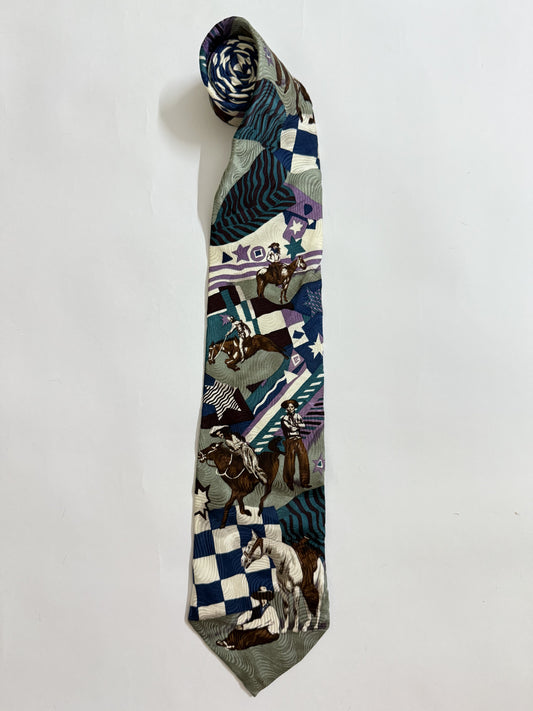 Weekender vintage silk tie
