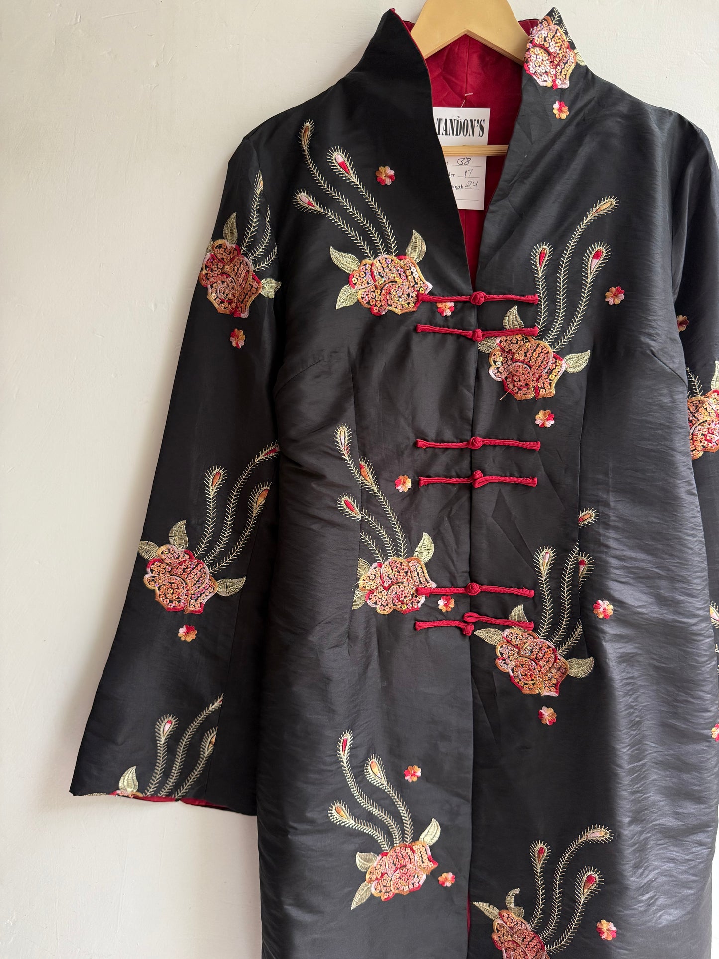 Embroidered Kimono Jacket