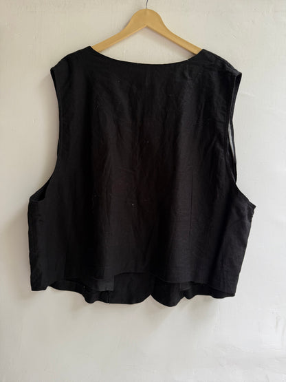 White Stag embroidered  Vest