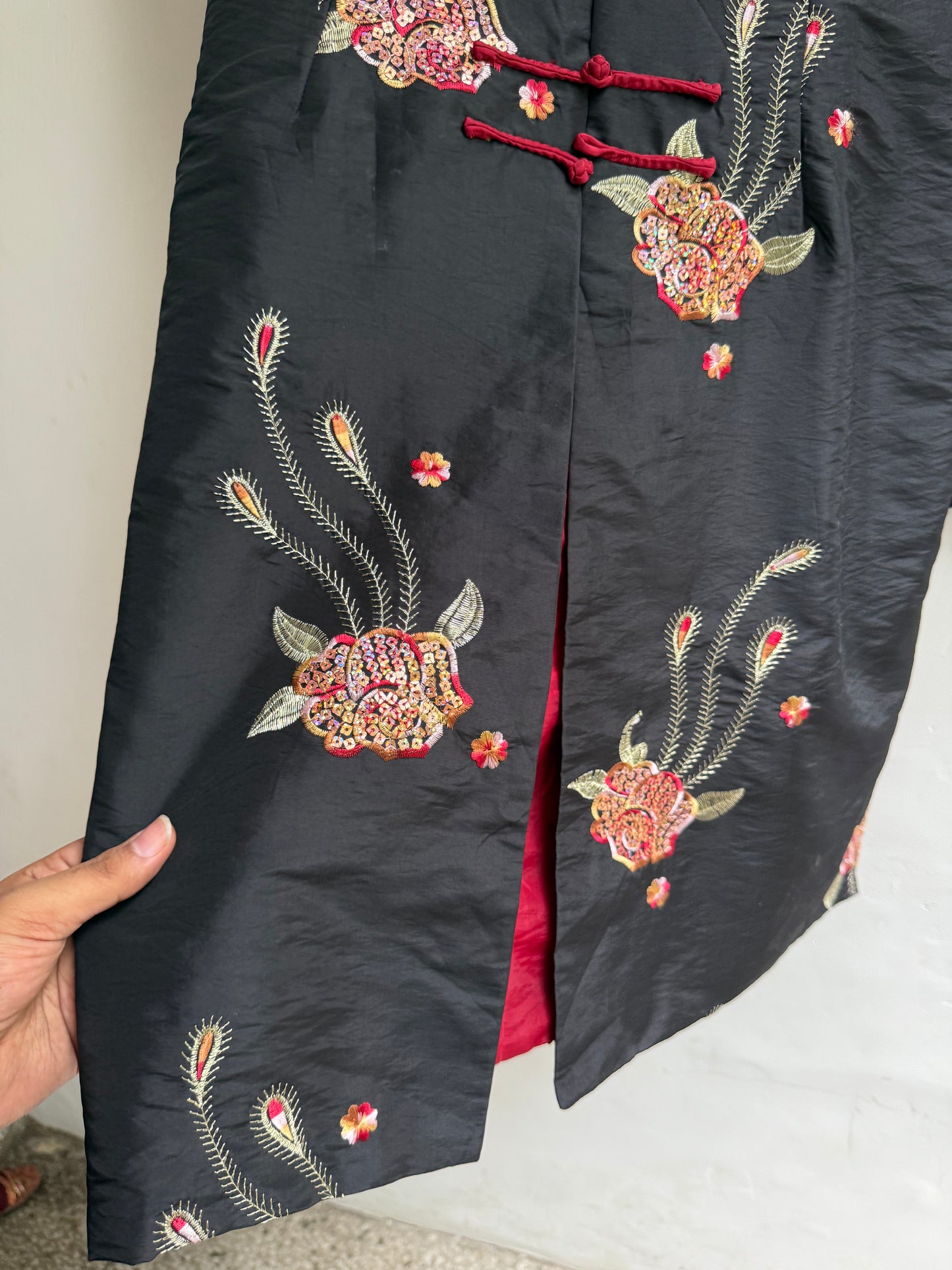 Embroidered Kimono Jacket