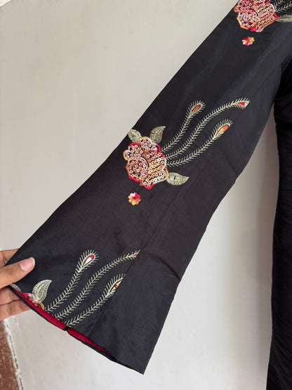 Embroidered Kimono Jacket