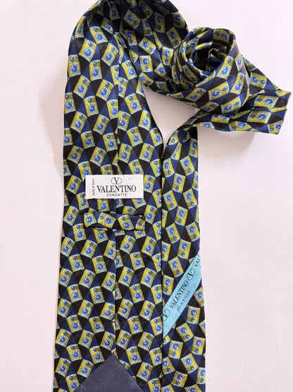 Valentino Cravatte vintage silk tie