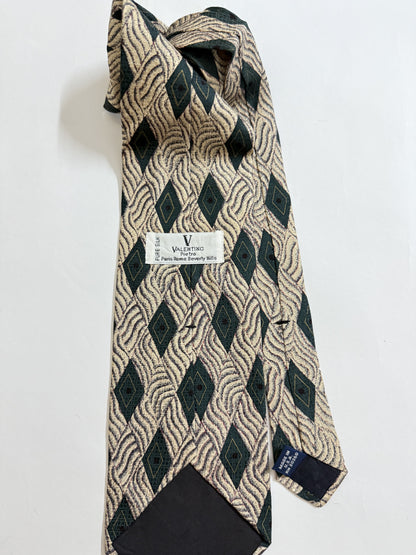 Valentino Pietro vintage silk tie