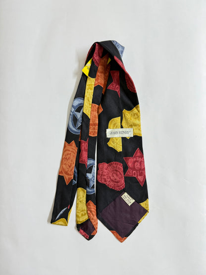 John Henry Vintage silk tie