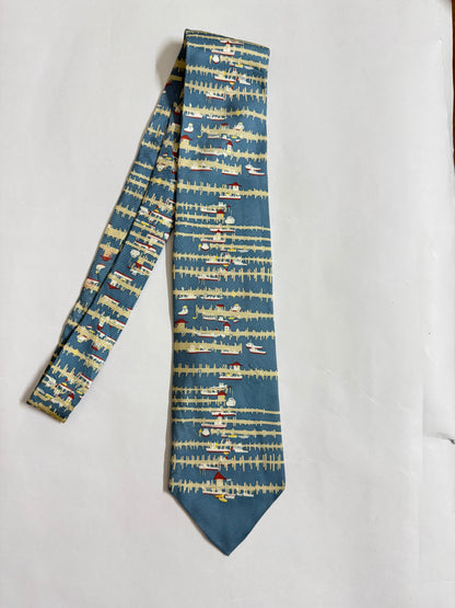 Vintage silk tie