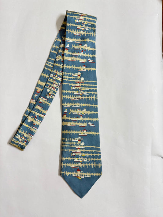 Vintage silk tie