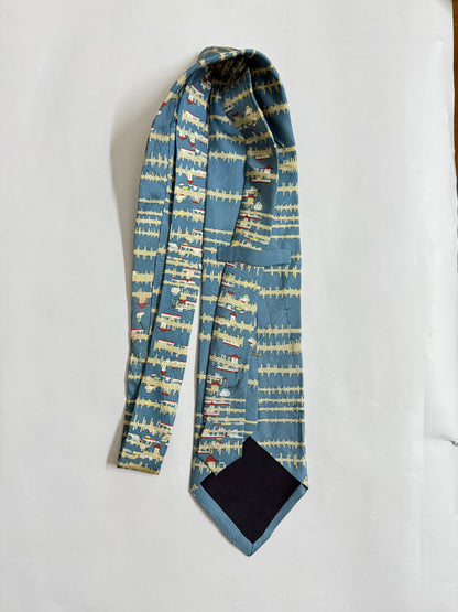 Vintage silk tie