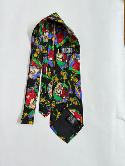 Addiction Vintage silk tie
