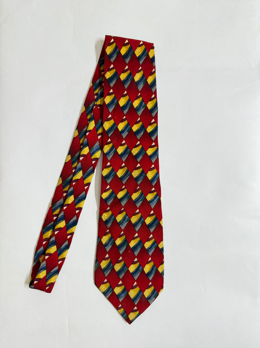 J.Gracia Vintage silk tie
