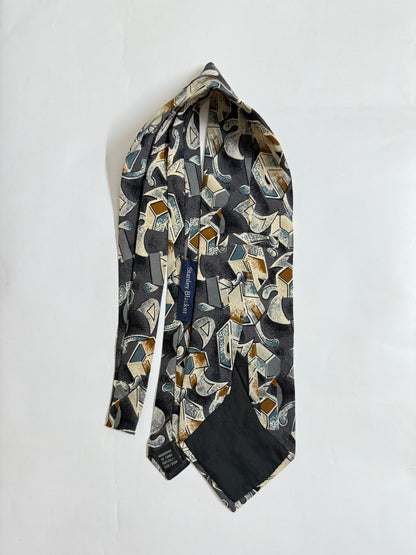 Stanley Blackers Vintage silk tie