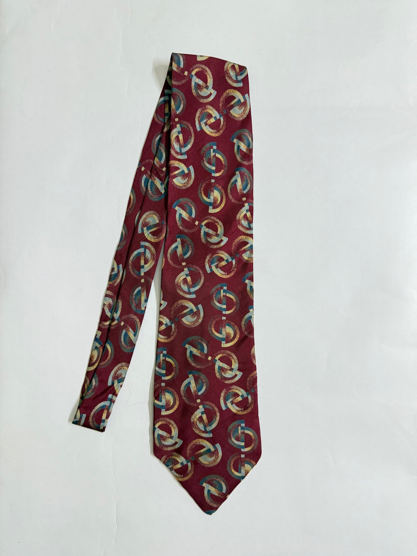 Enrico Guccini Vintage silk tie
