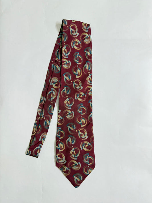 Enrico Guccini Vintage silk tie