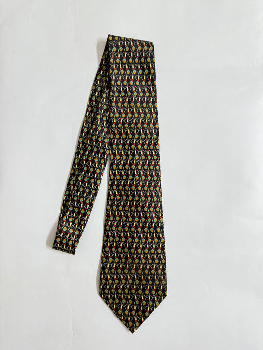 Rene Chagal Vintage silk tie