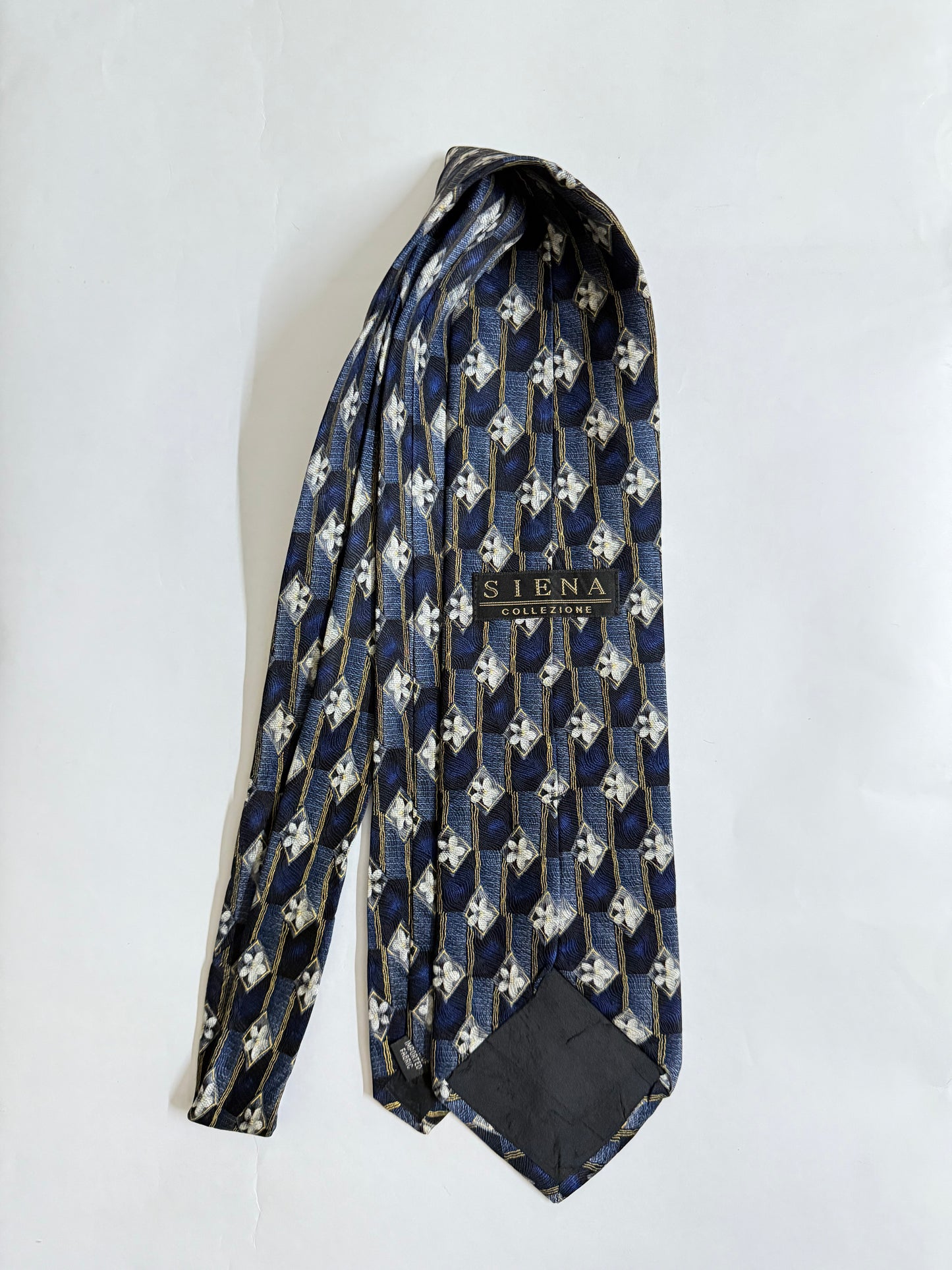 Siena vintage silk tie