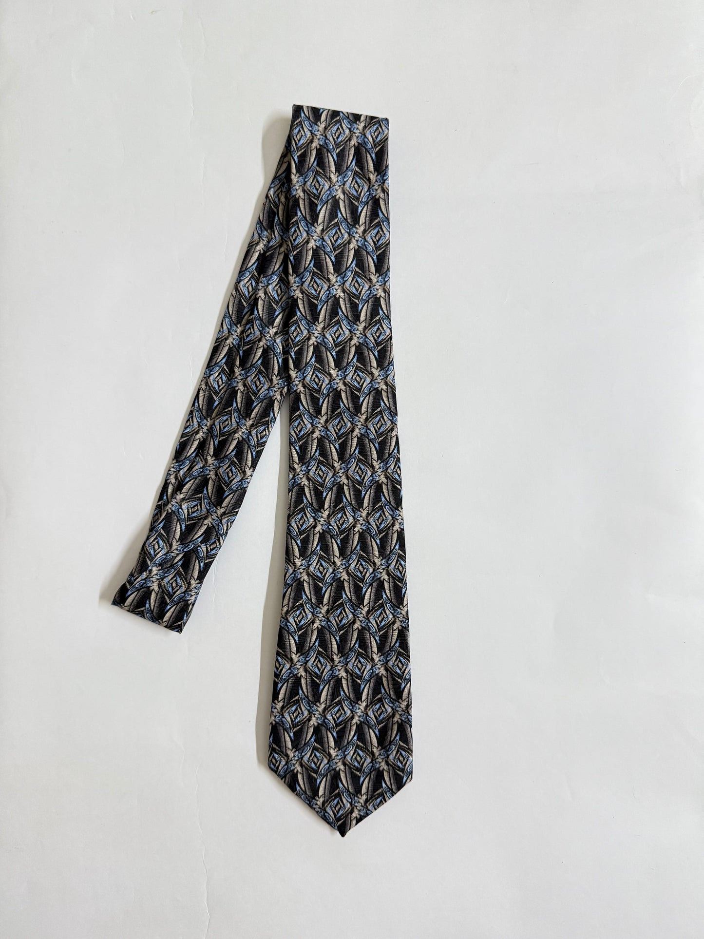 Green Dog vintage silk tie