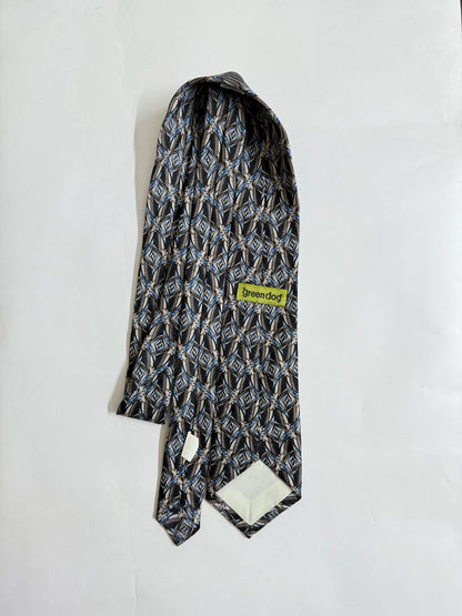 Green Dog vintage silk tie