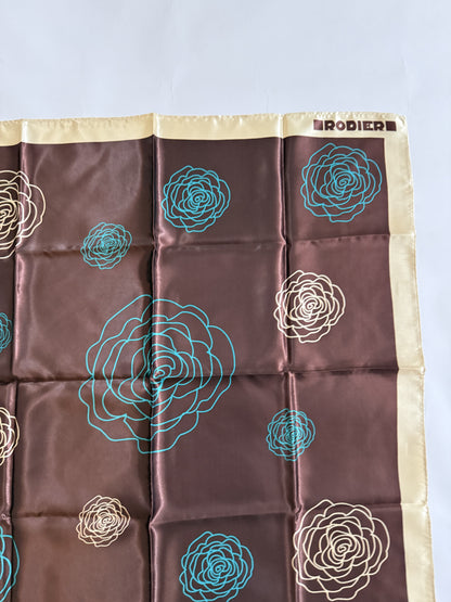 Rodier vintage Silk scarves