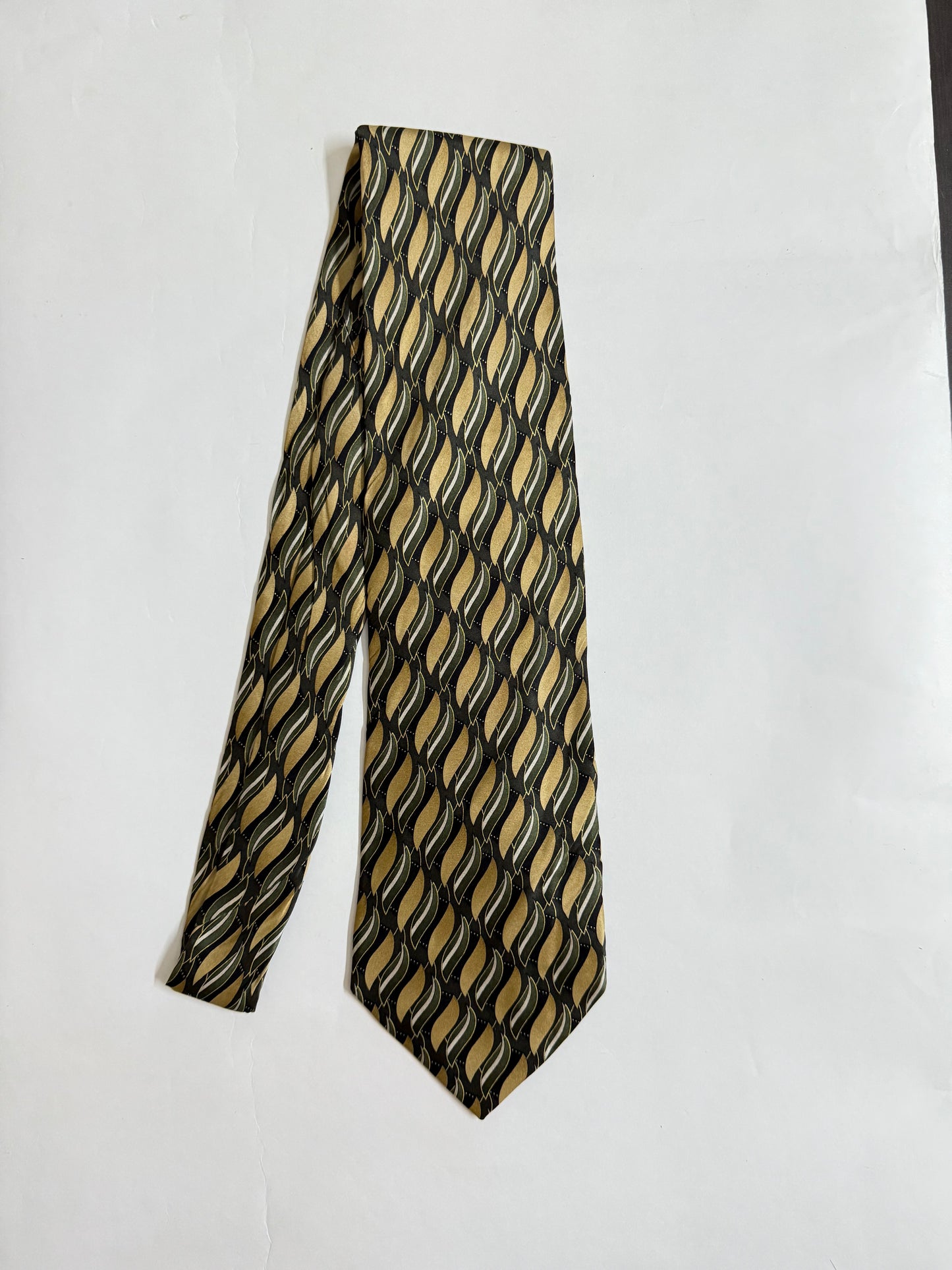 Stafford vintage silk tie